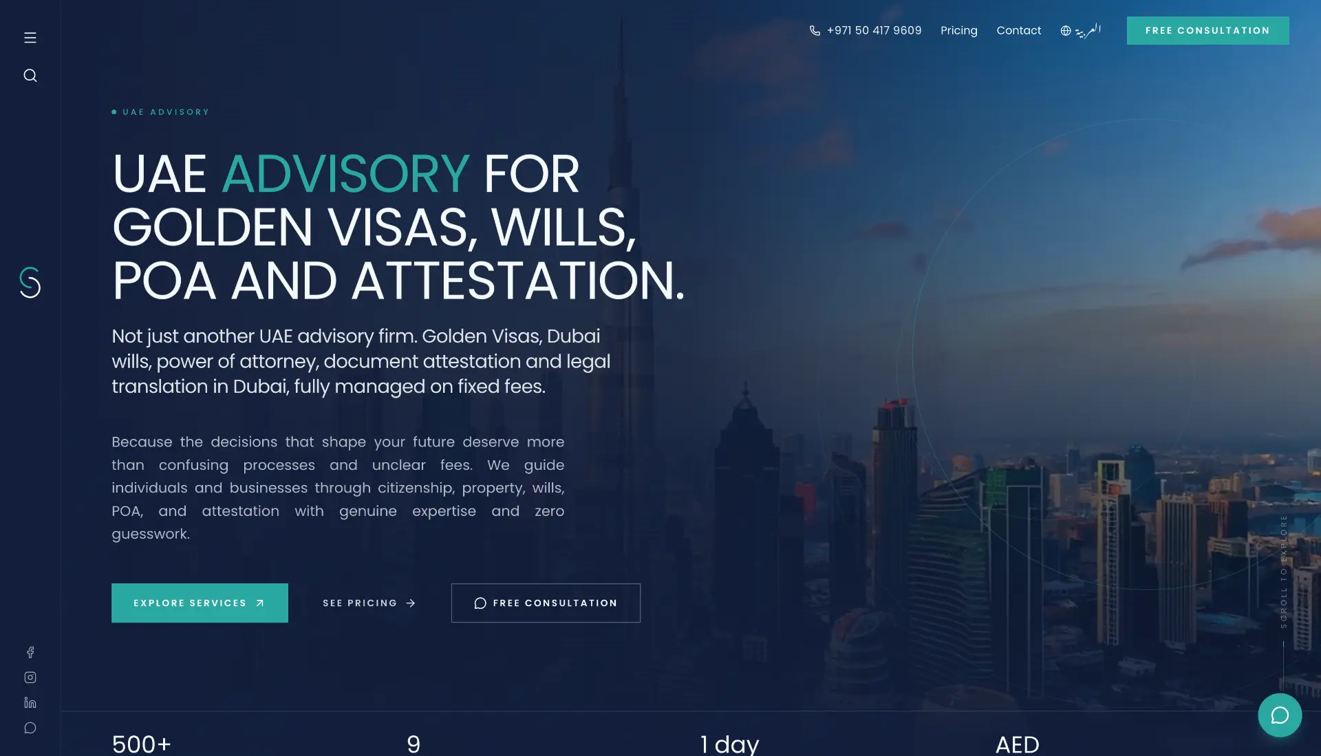 simplifyadvisory.com website designed and developed by Xperts Hive
