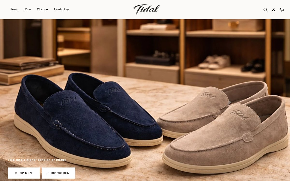 tidalofficial.com website designed and developed by Xperts Hive