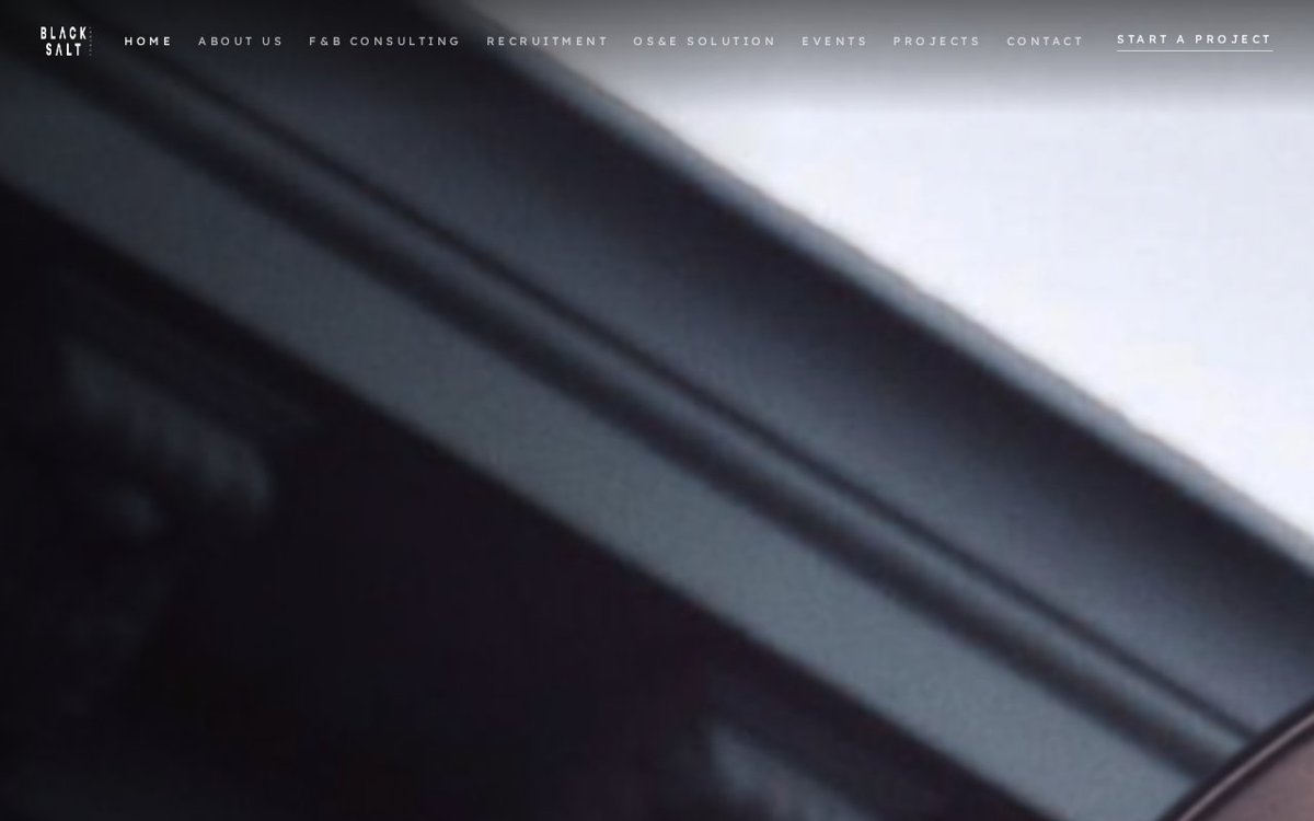 blacksaltprojects.ae website designed and developed by Xperts Hive