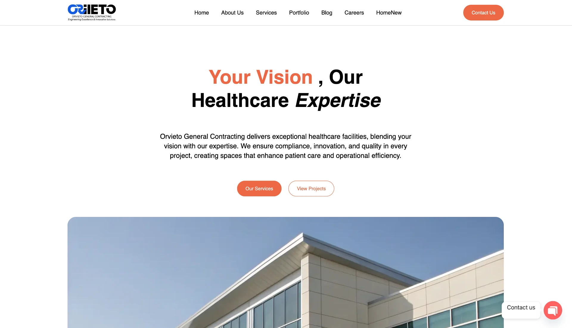orvietoco.com website designed and developed by Xperts Hive